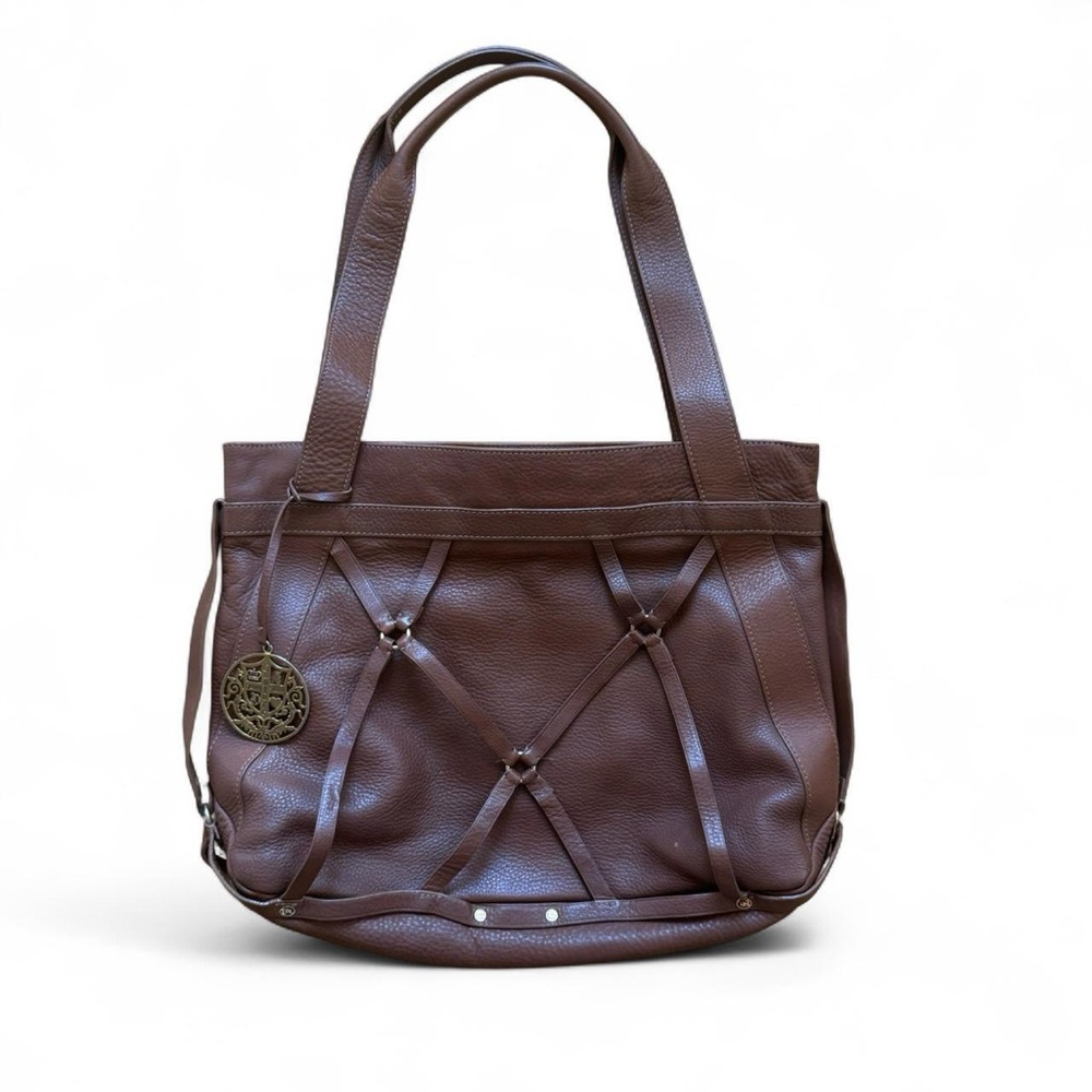 Vintage Juicy Couture Leather Hobo Bag Hold All Carry All